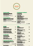 Syd - menu