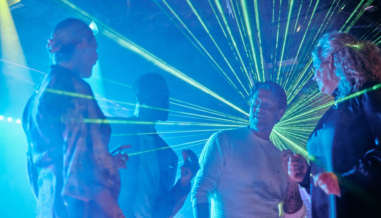 People dancing in Club Liva