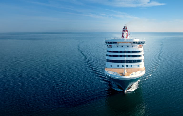 The ship Nordic Crown at sea